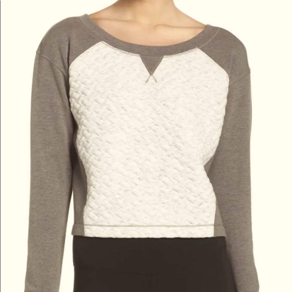 Zella Dance Off Cropped Sweatshirt